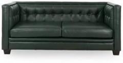 Gnanitha Leather 3 Seater Sofa