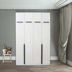 Hekami Engineered Wood 8 Door Wardrobe