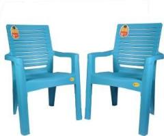 Highway Moulded Fortuner High Back Support Chair for Multipurpose Use Plastic Cafeteria Chair