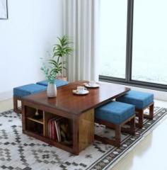Home Edge Vigo Solid Wood Coffee Table