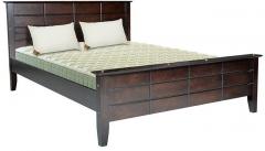 HomeTown Dallas Queen Bed with Hydraulic Storage in Dark Walnut Finish