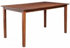 HomeTown Eva Dining Table in Wenge & Brown Colour