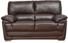 HomeTown Eva Half Leather Two Seater Sofa