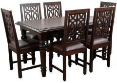 HomeTown Iris Solidwood Six Seater Dining Table