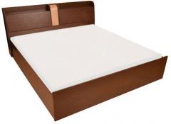 HomeTown Magna King Size Bed in Walnut Finish