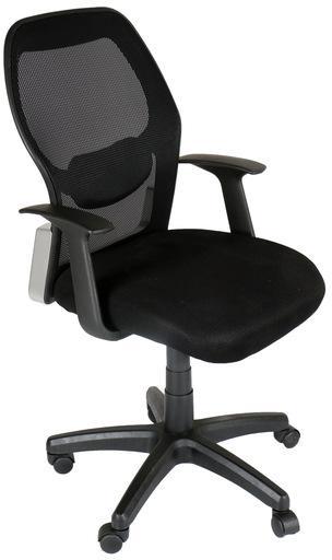 HomeTown Usher Ergonomic Chair in Black Colour