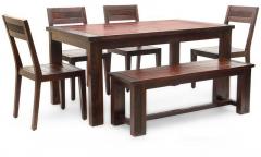 HomeTown Venus Six Seater Dining Set with Bench