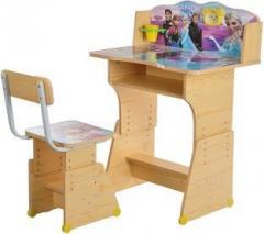 Iris Wooden Finish Frozen Kids Solid Wood Desk Chair