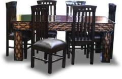 K7 Solid Wood 6 Seater Dining Set