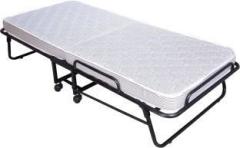 Kan Systems Folding Rollaway Bed, Extra Bed, Hotel Bed, Folding Bed, Metal Single Bed
