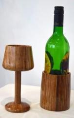 Kreatish Wooden Wine Rack