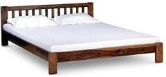 Ladrecha Furniture Sheesham Queen Bed for Bedroom/LivingRoom/Hotel/Hostel Solid Wood Queen Bed