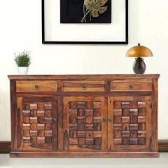 Ladrecha Furniture Solid Wood Free Standing Sideboard