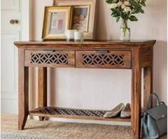 Lalita Handicraft Solid Wood Console Table