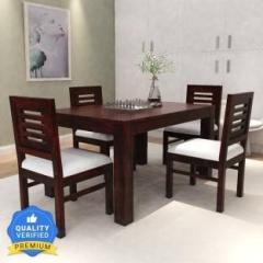 Lizzawood Premium Quality Wooden Furniture Dining Set 4 Seater Solid Wood 4 Seater Dining Set