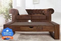Loonart Solid Wood Coffee Table For Living Room Solid Wood Coffee Table