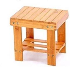 Mayumi Small Size WOODEN STUDY CHAIR STOOL Kids Furniture Solid Wood Stool
