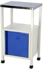 Milad Metal Bed Side Locker/Cabinet Table for Hospital, Bedroom Metal Bedside Table