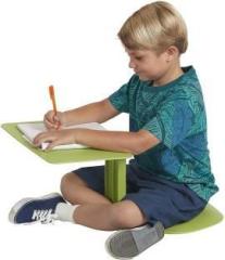 Motherhood Z Desk, Lap Desk, Kid's Writing Table, Laptop Stand, Study Table, Table Desk, Laptop Table, Travel Friendly Table, Work Table, Floor Desk for Kid, One Piece Design Kid Table, Green Plastic Study Table