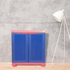 National Planet Power Small Cupboard, Red & Blue Plastic Cupboard
