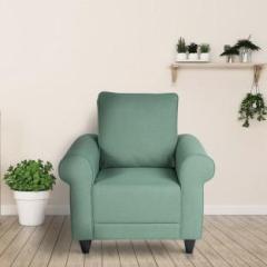 Neudot ENGLISH ROLL Fabric 1 Seater Sofa
