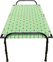 Nikota Enterprises Niwar Folding Bed/Cot for Sleeping Metal Frame Multipurpose 2.5ftX5ft Metal Single Bed