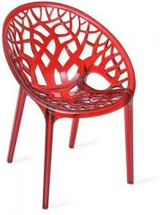 Nilkamal Crystal Pc Chair in Wine Colour