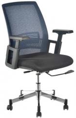 Nilkamal Edric Ergonomic Office Chair in Blue & Black Colour