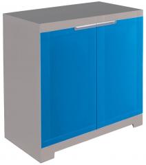 Nilkamal Freedom Mini Storage in Deep Blue and Grey Color