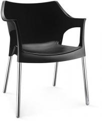Nilkamal Novella Chair in Black Colour
