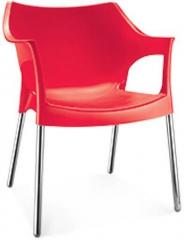 Nilkamal Novella Chair in Red Colour