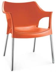 Nilkamal Novella Chair in Rust Colour