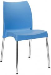 Nilkamal Novella Series 07 Chair in Blue Colour