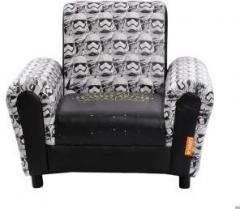 Orka Star Wars Digital Printed Single Seater Solid Wood Sofa