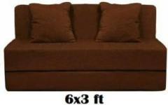 Padamshree 6x3 Feet Sofa cum Bed with 2 Cushions 2 Seater Double Foam 2 Seater Double Foam Fold Out Sofa Cum Bed