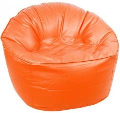 Pebbleyard Mudda Chair Bean Bag Cover in Orange Colour