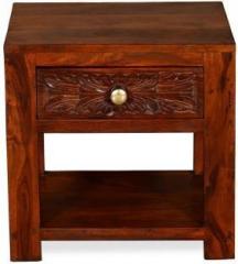 Ringabell Crafted Drawer Solid Wood Bedside Table