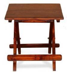 Ringabell Flip Flop Foldable Solid Wood Bedside Table