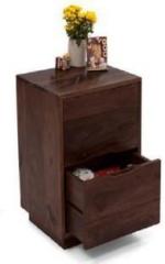 Ringabell Two Drawer Solid Wood Bedside Table