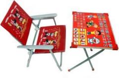 Rudra Creations KIDS STUDY TABLE AND CHAIR SET Metal Desk Chair