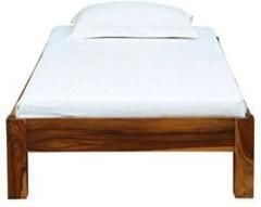 Sarswati Furniture Pure Sheesham Wood Without Storage Solid Wood Single Bed