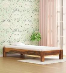 Shreya Decor PureWood Sheesham Single Bed Solid Wood Single Bed