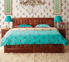 Shri Mintu's Sheesham Solid Wood Bed With Box Storage for Bedroom|King Size Bed|QueenSize Bed Solid Wood King Box Bed
