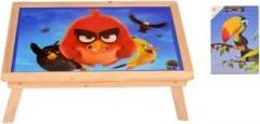 Skys & Ray Cartoon Image study table With Exampad Solid Wood Study Table