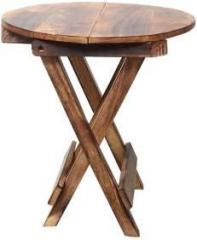 Smarts Collection Antique Wooden Folding Stool Table, side table .side stool, end table, corner table Solid Wood Side Table