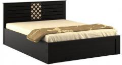 Spacewood Kosmo Classic Queen Bed with Box Storage in Natural Wenge Colour