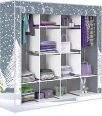 Spirited D2 Felling Snow Print Carbon Steel Collapsible Wardrobe