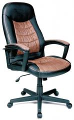 Stellar Office Chair in Black/Black Brown PU finish