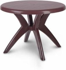 Supreme Marina Brown Dinning Table Plastic 4 Seater Dining Table
