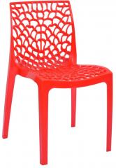 Supreme Web Dining Chair in Red Colour